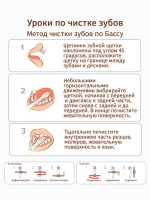 зубная щетка детская，1-3 лет，2 шт