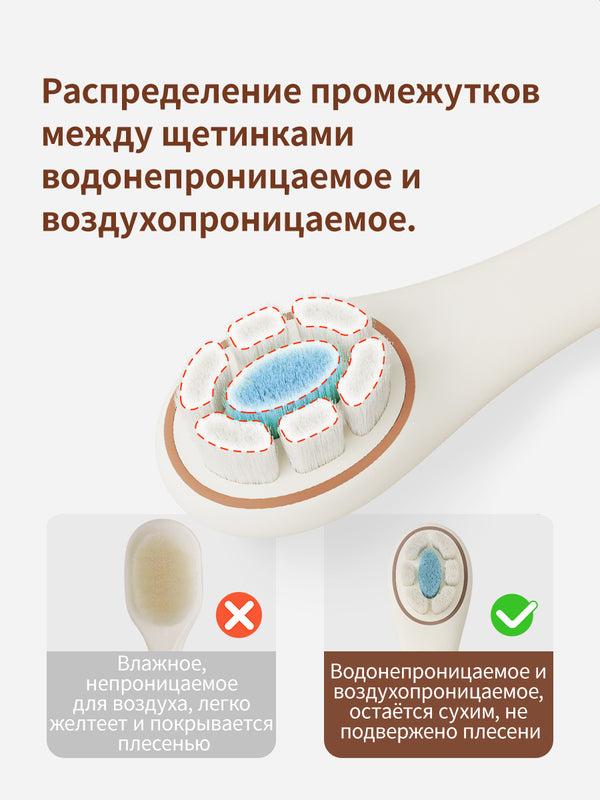 зубная щетка детская，1-3 лет，2 шт