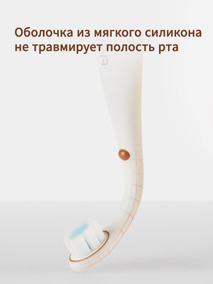 зубная щетка детская，1-3 лет，2 шт