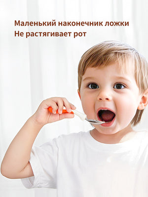 столовые приборы детские, ложка и вилка