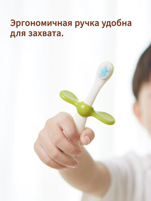 зубная щетка детская，1-3 лет，2 шт