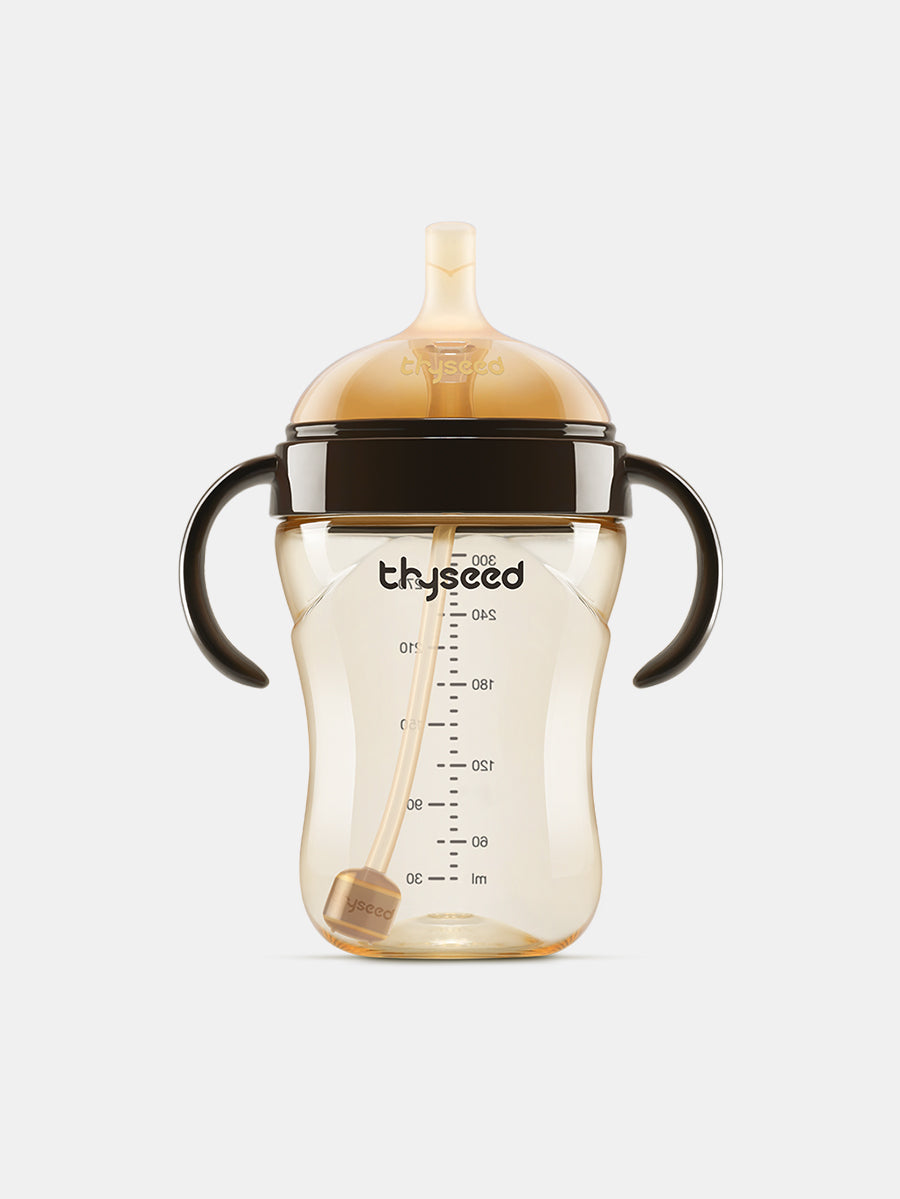 поильник с трубочкой непроливайка, 7+ мес 300 мл